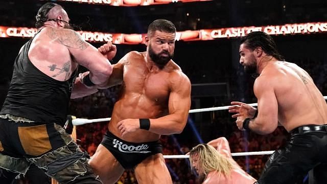 Bobby Roode pinned Seth Rollins clean
