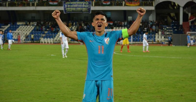 Sunil Chhetri was full of praise for his teammates after the historic draw against Qatar.