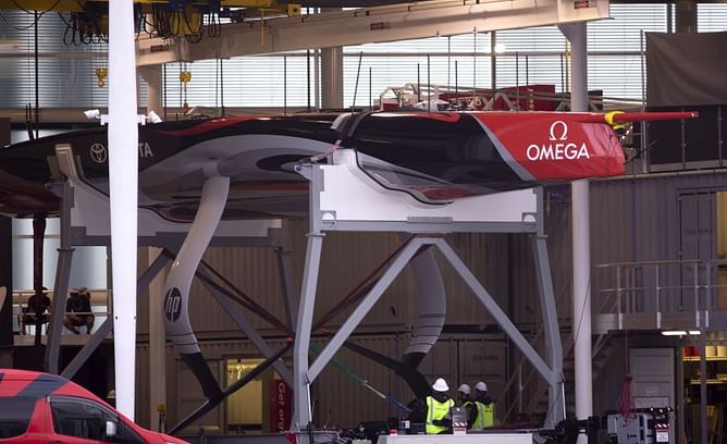 Team New Zealand reveals foiling mono-hull for America's Cup