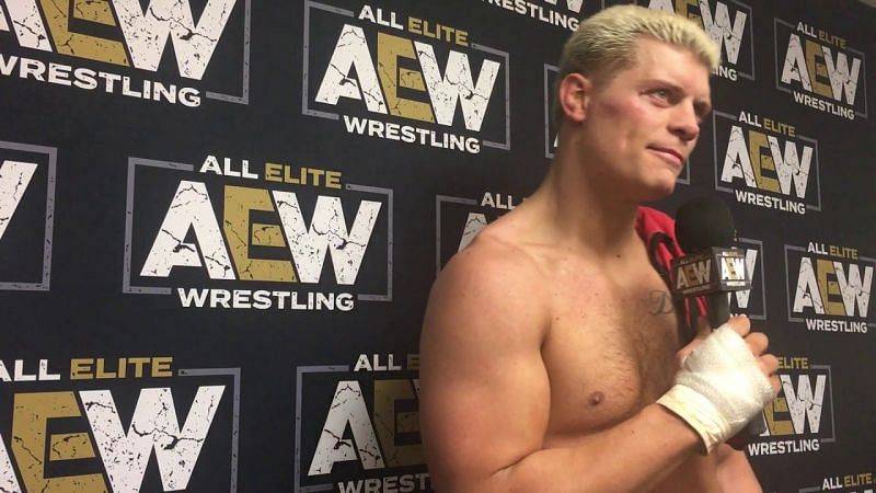Cody suffered a brutal injury in his win over Shawn Spears