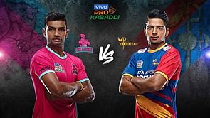 Pro Kabaddi Live Score: Jaipur Pink Panthers v UP Yoddha | UP take a 20-13 lead over Jaipur | Live Commentary and Match Updates | 16th September 2019