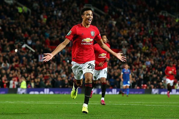 Mason Greenwood netted for Manchester United.