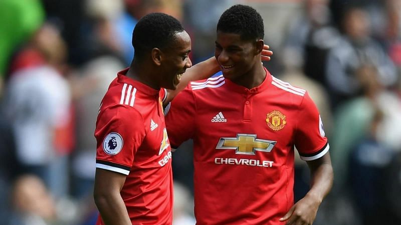 Rashford and Martial have a great partnership together.