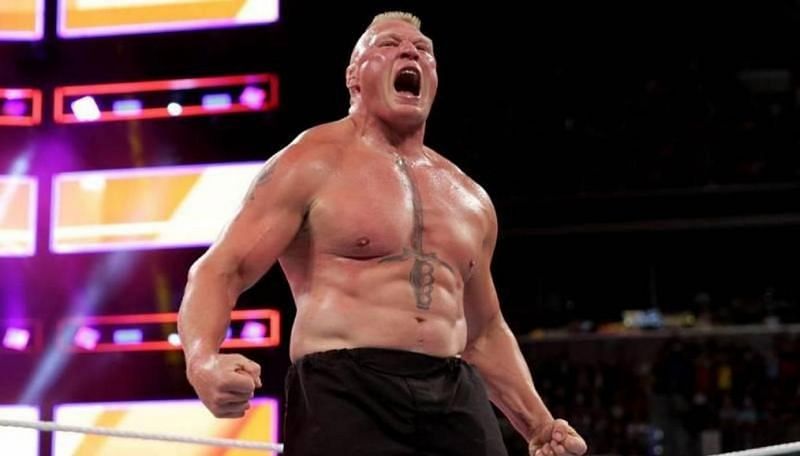 Lesnar is always in the main-evemt scene.