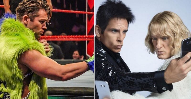 Tyler Breeze adapted his character to be more like Derek Zoolander