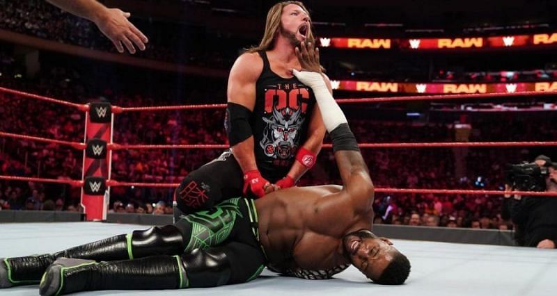 AJ Styles and Cedric Alexander had their match cut short at Clash of Champions