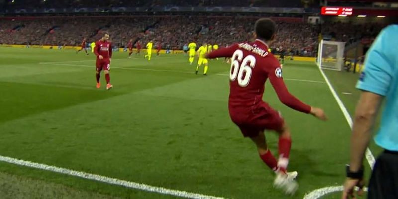 Trent Alexander-Arnold&#039;s famous cross to Divock Origi