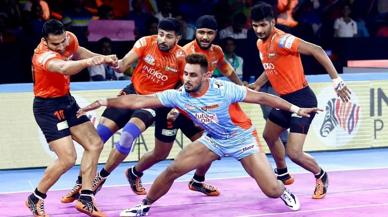 Bengal Warriors defeat U Mumba in a close contest