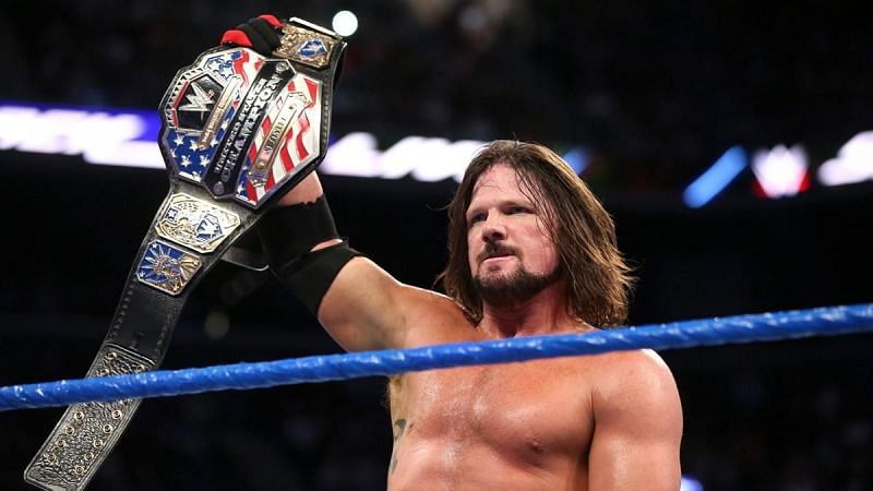 Image result for Aj Styles US Championship