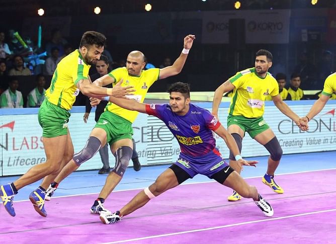 PKL 2019, Match 80, Dabang Delhi K.C. v Tamil Thalaivas: Naveen Kumar's Super 10 helps Delhi to 50-34 win over Thalaivas
