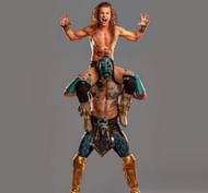 Image result for aew all out a boy and his dinosaur