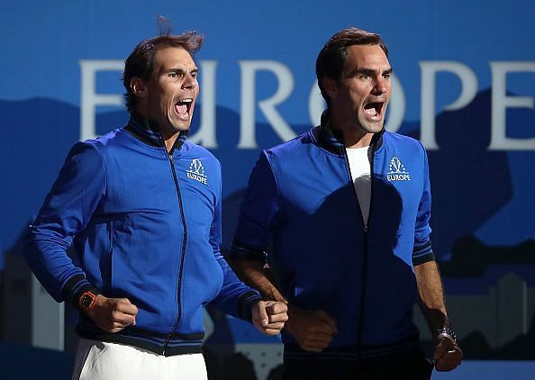 Nadal might not be playing today but he&#039;ll be there to cheer Team Europe on!