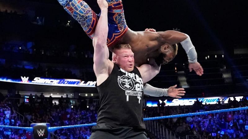 Kofi accepted Lesnar&#039;s challenge to take a flight to Suplex City