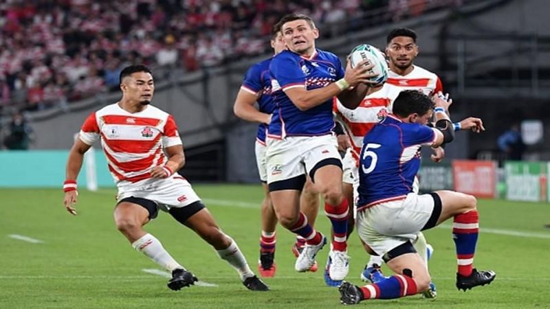 Samoa vs Russia Rugby World Cup 2019