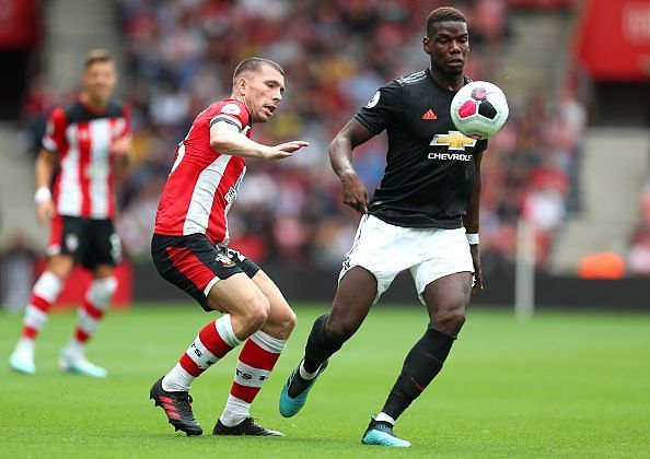 Pogba lost the ball too many times against Southampton.