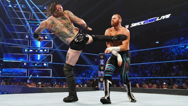Zayn fell to Aleister Black on the go-home SmackDown before SummerSlam.