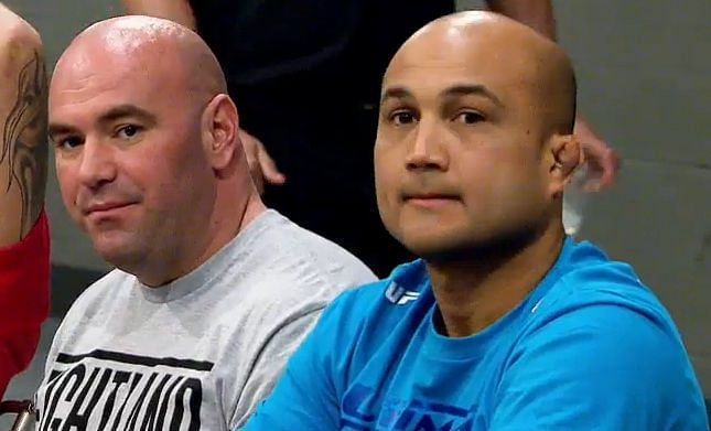 BJ Penn and Dana White