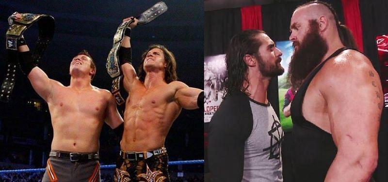 There are many Tag Team Champions who have faced off in WWE