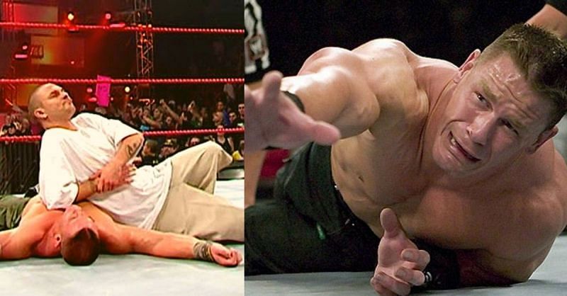 John Cena has lost to some unlikely opponents