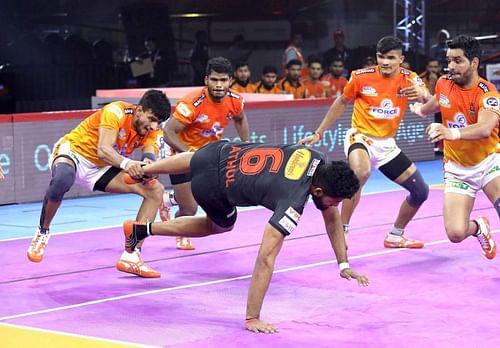 Puneri Paltan held on to draw against U Mumba