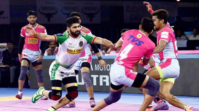 Pardeep Narwal notched up yet another Super 10
