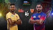 Pro Kabaddi Live Score Telugu Titans V Dabang Delhi K C Live 
