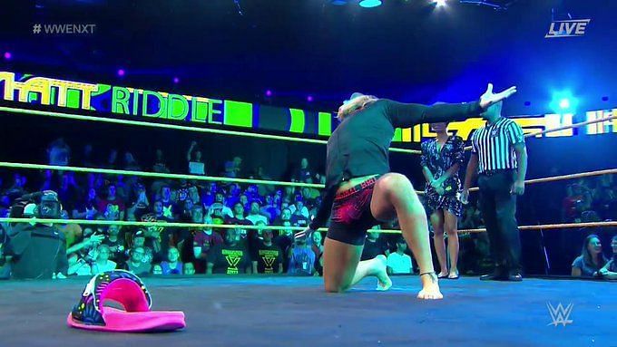 Matt Riddle faced Killian Dain in a street fight on NXT