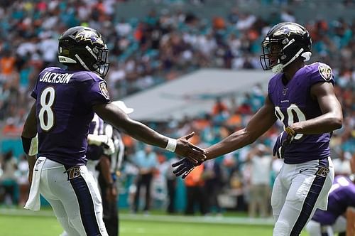 Lamar Jackson and Miles Boykin