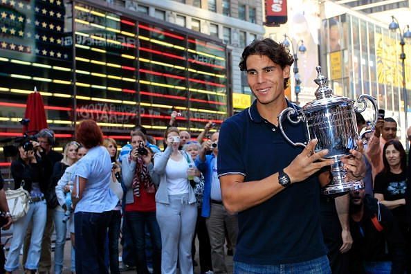 2010 U.S. Open Champion Rafael Nadal