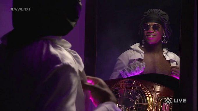 Velveteen Dream looked to bring his bright spotlight to the USA Network