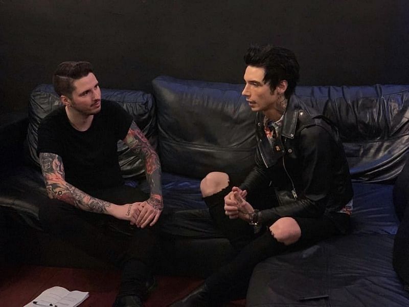 Gary Cassidy with Andy Black