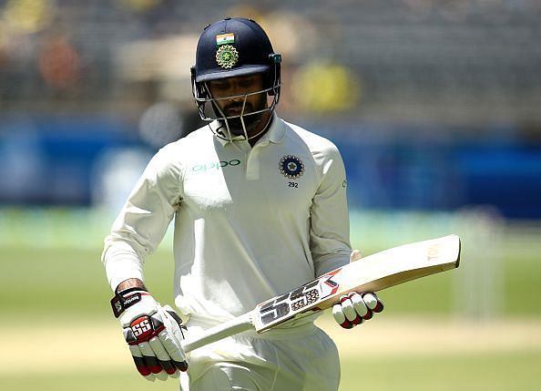 Hanuma Vihari recorded his first-ever Test ton yesterday