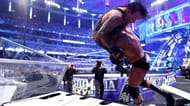 The Undertaker could not make it out of the arena 'under his own power'.