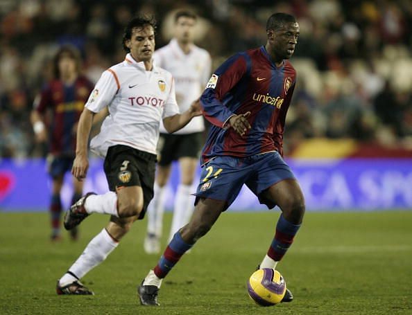Yaya Toure represented Barcelona for three seasons
