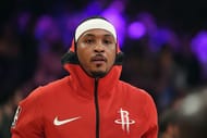 Carmelo Anthony has not played since leaving the Rockets in November