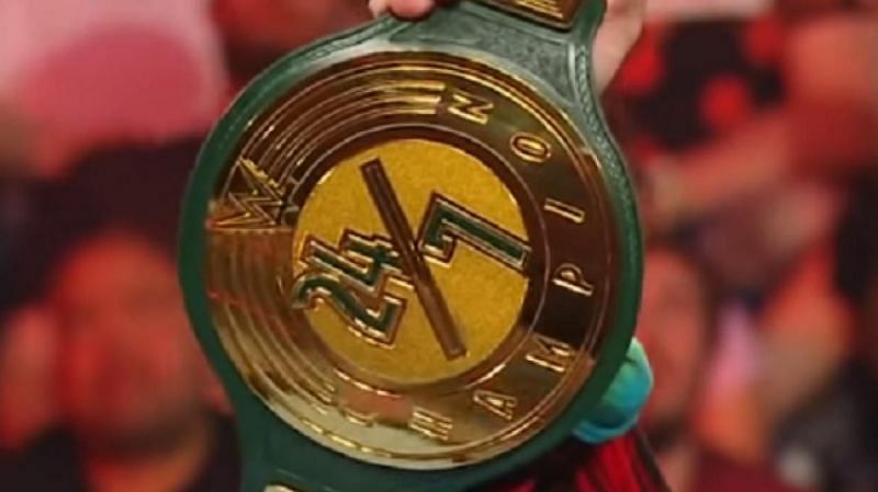 What is WWE doing with The 24/7 title?