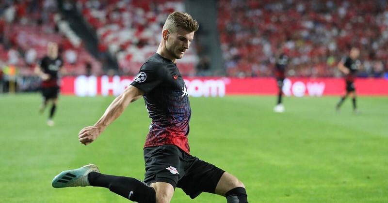 Timo Werner&#039;s brace earned Leipzig a 2-1 win at Benfica