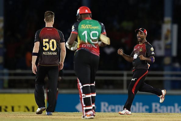 Trinbago Knight Riders defeated St Kitts Nevis Patriots in the opening encounter of 2019 Hero Caribbean Premier League (CPL)