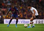 Barcelona looked shaky defensively.