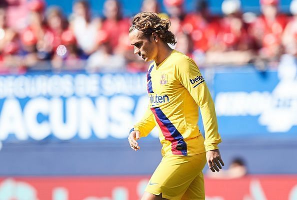 Antoine Griezmann failed to inspire Barcelona on Matchday 3
