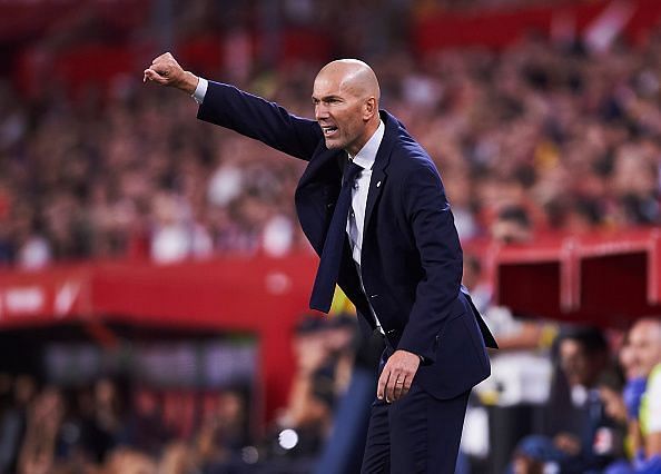 Real Madrid&#039;s ultra high standards mean Zinedine Zidane is already under pressure