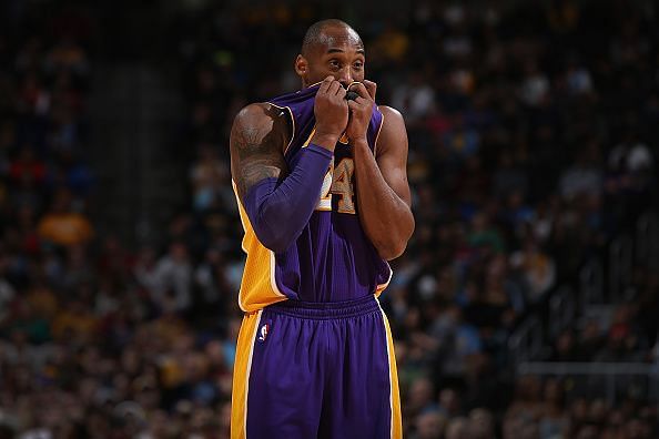 Koe Bryant endured some difficult nights in a Lakers uniform.