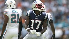 Antonio Brown scores first touchdown with Patriots off Tom Brady pass