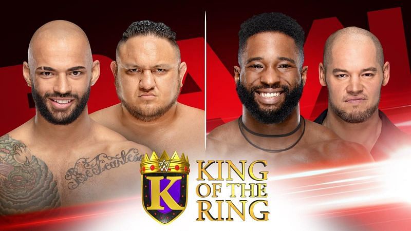 Ricochet, Samoa Joe, Cedric Alexander and Baron Corbin will battle for a spot in the semi-finals.