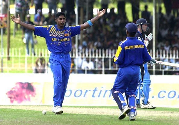 Sri Lanka&#039;s Chaminda Vaas has one hat-trick at home and one abroad.