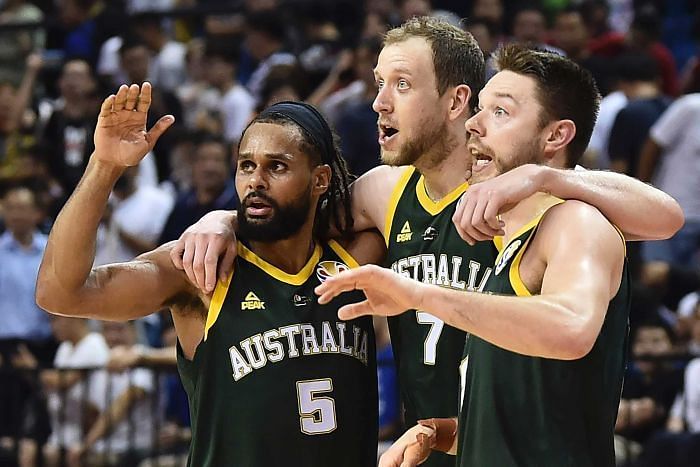 Australia lineup fiba hot sale world cup 2019