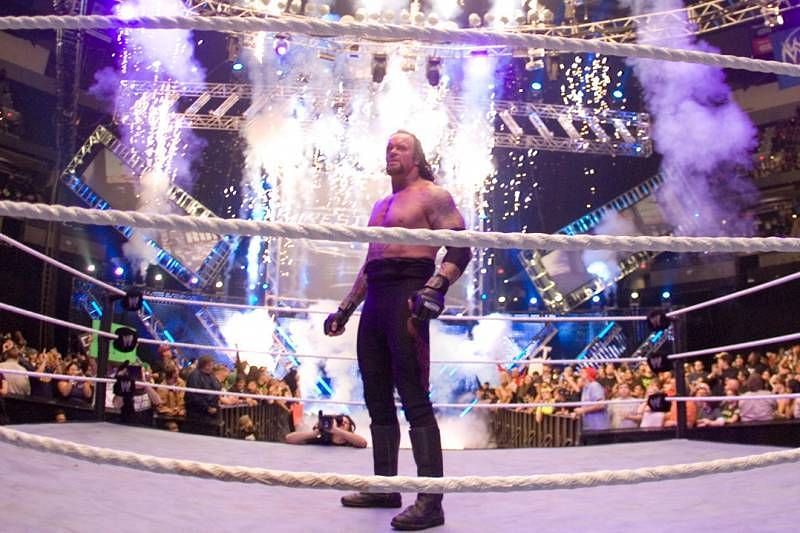 Undertaker at the Royal Rumble 2007.
