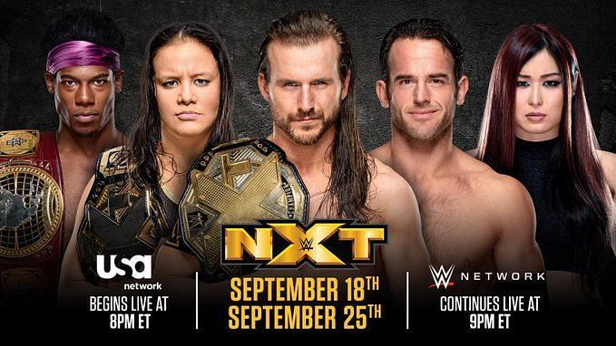 The first two episodes of NXT on USA will start on the channel, but finish on the WWE Network.