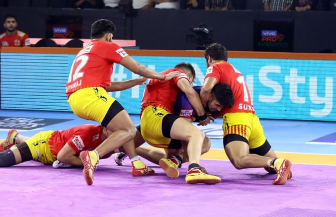 Pro Kabaddi 2019, Dabang Delhi vs Gujarat Fortune Giants: Delhi emerge triumphant in a close contest
