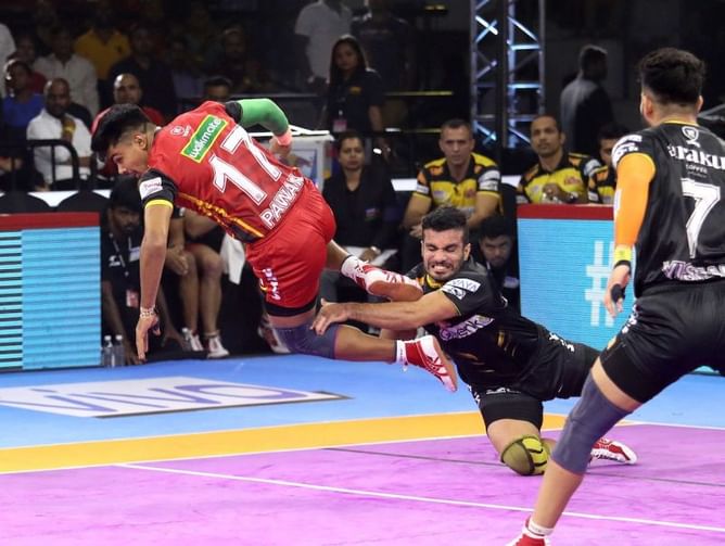 PKL 2019, Match 77, Bengaluru Bulls v Telugu Titans: Pawan Sehrawat's 23-point effort leads Bulls to thrilling win over Titans